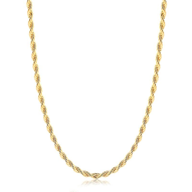Cordão Baiano Folheado a Ouro 18k