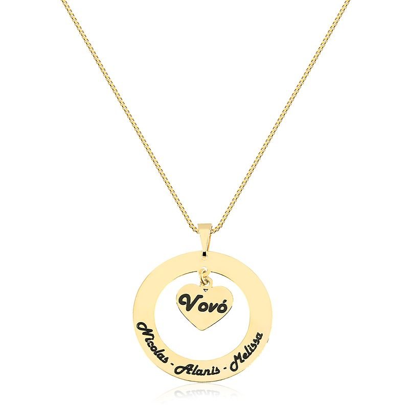 Colar Personalizado Mandala da Vovó