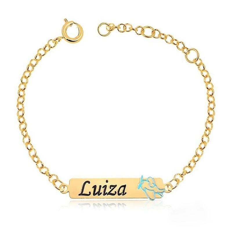 Pulseira Personalizada Chapinha Infantil
