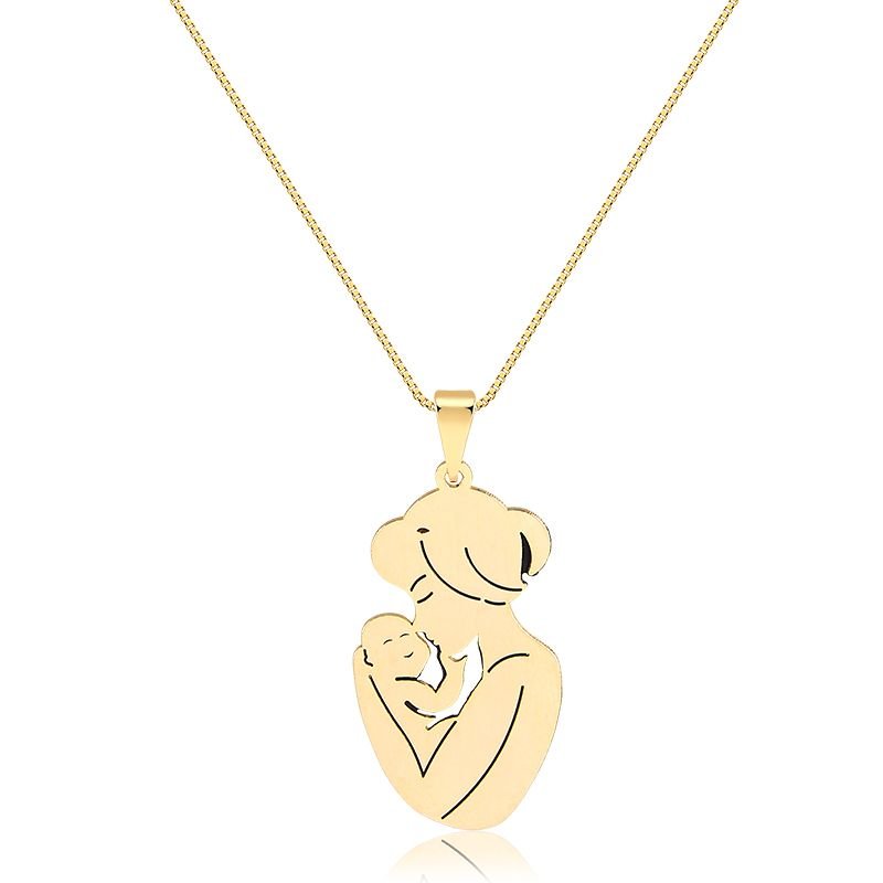Colar Personalizado Mãe e Bebê