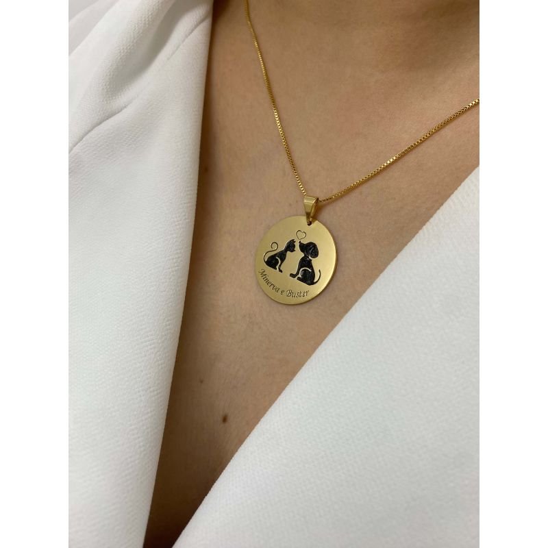Colar Personalizado Pets
