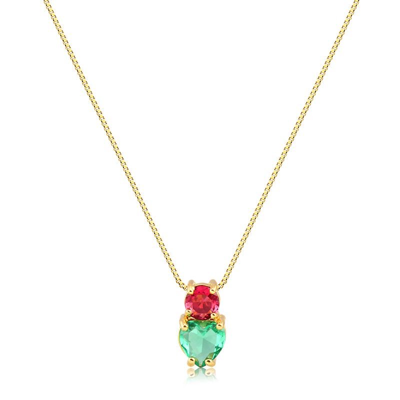 Conjunto Pedra Colorida