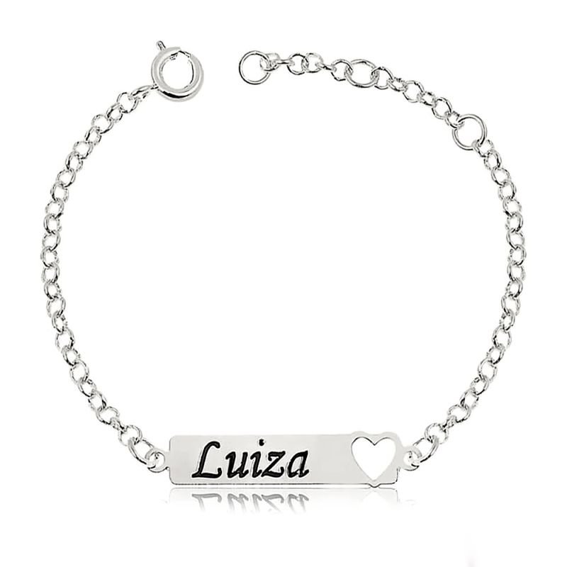 Pulseira Personalizada Chapinha Infantil